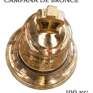 Campana De 100 Kilogramos Cobre Y Bronce, Iglesia, Capilla