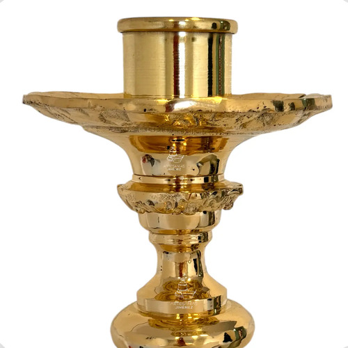 Candelero O Candelabro Barroco De 80 Cm De Bronce (1 Pieza) Bronce