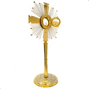 Custodia Eucarística Ostensorio Santísimo 1 M Alfa Y Omega