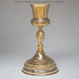 Caliz Para Iglesia O Capilla Con Patena T19 Vaso Sagrado