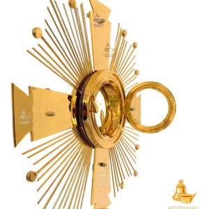 Custodia Eucarística Ostensorio Santísimo 1 M Alfa Y Omega