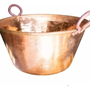 Cazo De Cobre Artesanal Capacidad 75 Litros Grueso