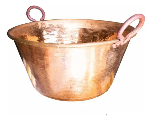 Cazo De Cobre Artesanal Capacidad 75 Litros Grueso
