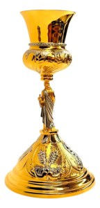 Caliz Sagrado Corazón De Jesús Incluye Patena Simbolos