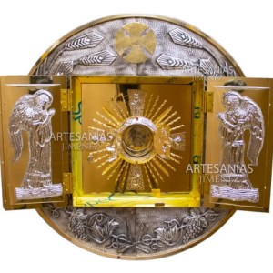 Sagrario Con Expositor De Santísimo 80x80 C937