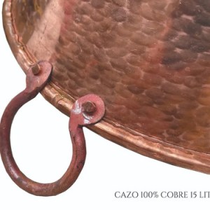 Cazo De Cobre De 15 Litros - Caso De Cobre Artesanal Full