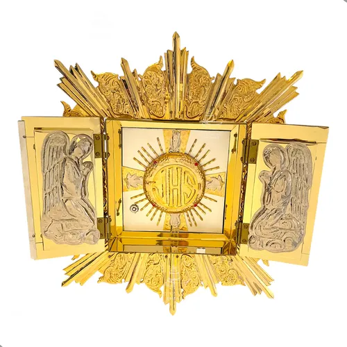 Sagrario Con Expositor Y Resplandor Cordero Iglesia 2 Puerta