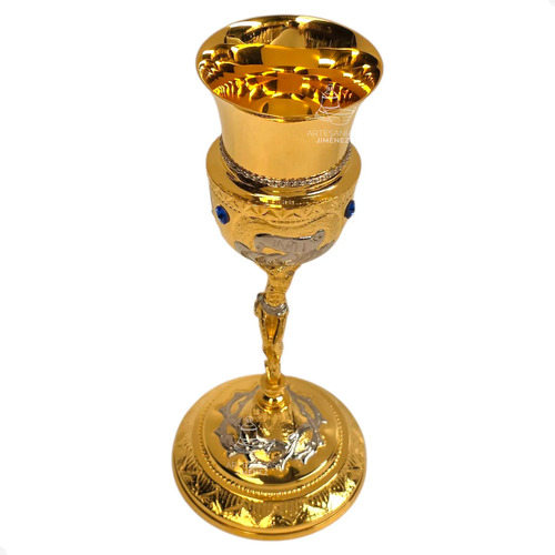 Caliz Grande De Cristo Con Patena Inri Cn1