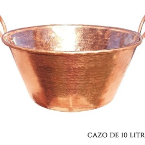 Cazo De Cobre De 10 Litros Artesanal Full