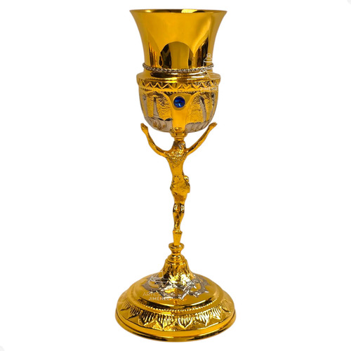 Caliz Grande De Cristo Con Patena Inri Cn1