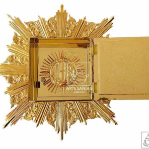 Sagrario De Cordero Con Resplandor 45x45