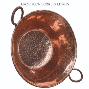 Cazo De Cobre De 15 Litros - Caso De Cobre Para Carnitas