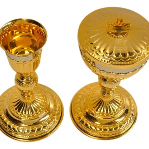 Caliz Copon Y Patena Liturgico Vaso Sagrado C10