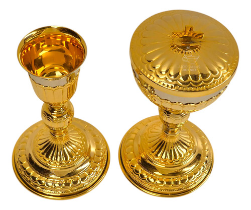 Caliz Copon Y Patena Liturgico Vaso Sagrado C10