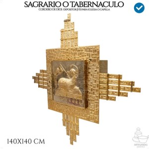 Sagrario Con Expositor De Santisimo Liturgico Caja 40x40