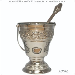 Acetre E Hisopo Litúrgico Articulos Religiosos Agua Bendita