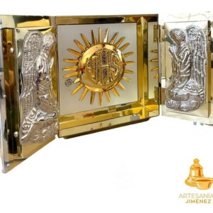 Sagrario Con Expositor De Santísimo Símbolos Litúrgicos C09