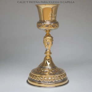Caliz Para Iglesia O Capilla Con Patena T19 Vaso Sagrado