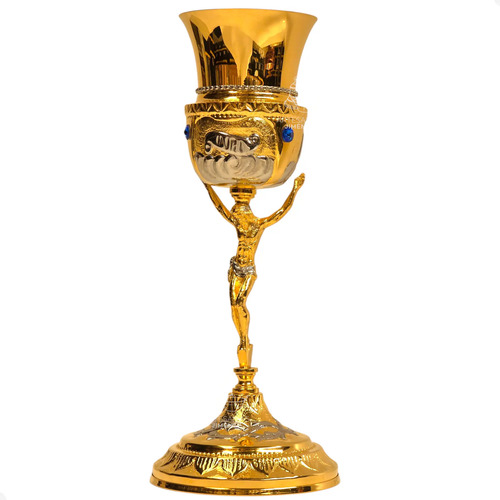 Caliz Grande De Cristo Con Patena Inri Cn1