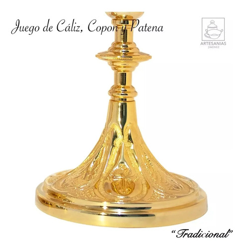 Caliz Y Patena Para Iglesia O Capilla Tradicional C02