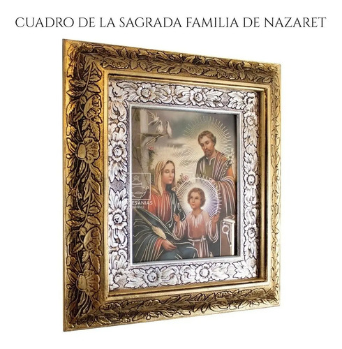 Cuadro Sagrada Familia De Nazaret 45x40 Cm Religioso A080