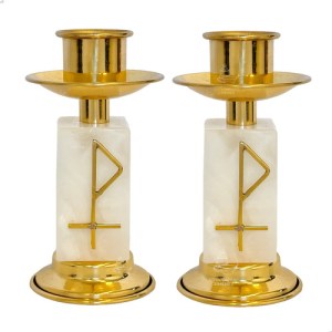 Candeleros De Mesa Para Altar Iglesia Artículos Religiosos