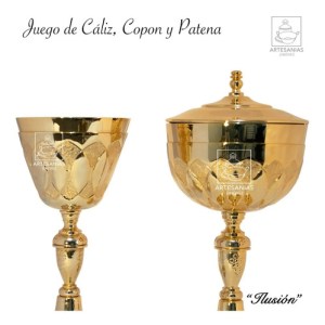 Caliz Copon Y Patena Para Iglesia O Capilla Litúrgico C305