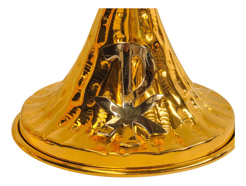 Caliz Copon Y Patena Liturgico Espinas Y Crismon P1