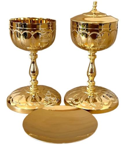 Caliz Copon Y Patena Para Iglesia O Capilla C312 Litúrgico