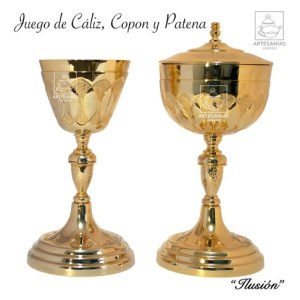 Caliz Copon Y Patena Para Iglesia O Capilla Litúrgico C305