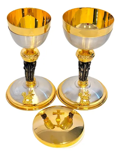 Caliz Y Copon Vasos Sagrados Angeles Y Cordero De Dios