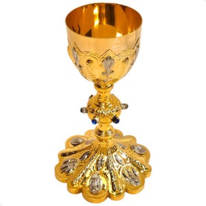 Caliz Y Patena Ordenación Sacerdotal 28 Cm